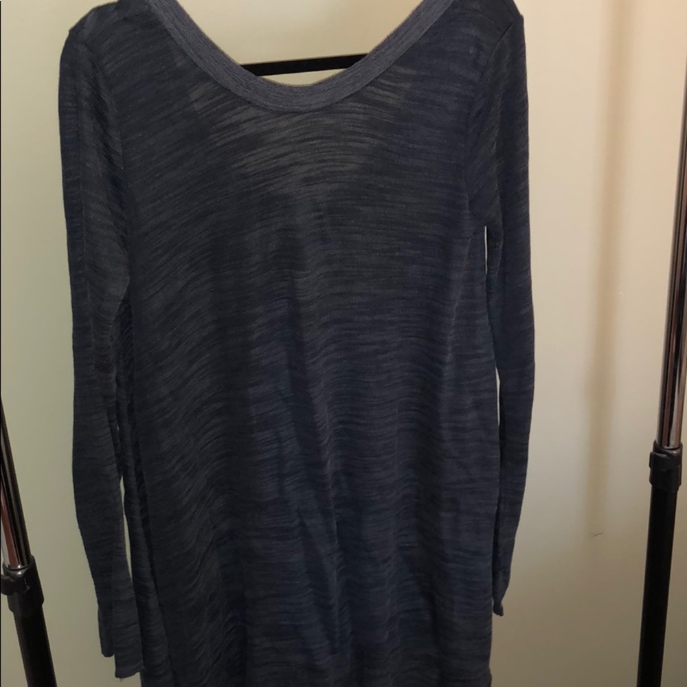 Long sleeve sweater dress